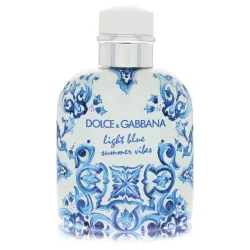 Dolce & Gabbana Light Blue Summer Vibes Eau De Toilette Spray (Tester) 125 ml