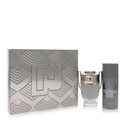 Invictus by Paco Rabanne Gift Set -- 3.4 oz Eau de Toilette Spray + 5.1 oz Deodorant Spray