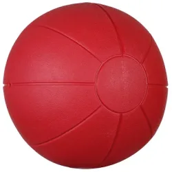 Togu Medizinball aus Ruton, 1 kg, Rot, 21 cm