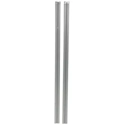 Sport-Thieme Badmintonpfosten für Bodenhülsen, Profil 80x80 mm