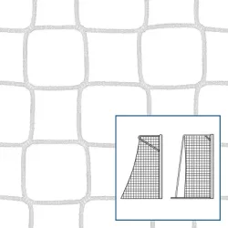 Sport-Thieme Kleinfeld-Fussballtornetz, Weiss, 5 mm