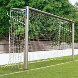 Sport-Thieme Jugend-Fussballtor in Bodenhülsen stehend, Ovalprofil