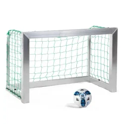 Sport-Thieme Mini-Fussballtor vollverschweisst, Inkl. Netz, grün (MW 10 cm), 1,20x0,80 m, Tortiefe 0,70 m