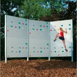 Maillith Boulderwand mit Schieferplattenstruktur, frei stehend, 3 Elemente - ca. 22 m²