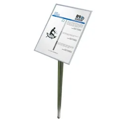 Art Outside Info- und Hinweistafel für Outdoor-Fitnessgeräte von Art Outside, Für 1 Art Outside Gerät