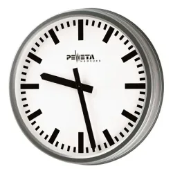 Peweta Funk-Wanduhr, Standard, Zifferblatt DIN-Balken