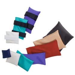 Ekamed Gymnastik-Sandsack, 0,5 kg, 15x15 cm, Mit Klettband