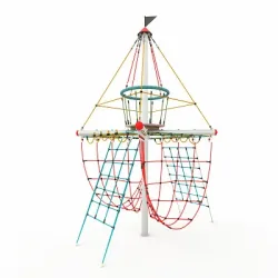Huck Seilspielgeräte Piratenturm 