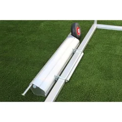 Fussballtor-Kippsicherung, Bodenrahmen, Ovalprofil 120x100 mm
