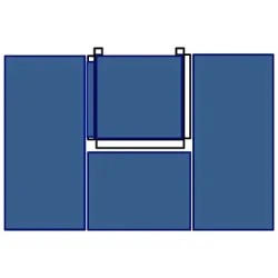 Sport-Thieme Fallschutz-Mattensatz 