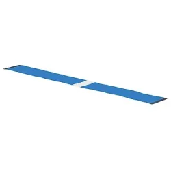 Sport-Thieme Fugen-Klettband TrackConnect by AirTrack Factory, Für AirTrack Bahnen mit 20 cm Höhe, Blau, 2 m