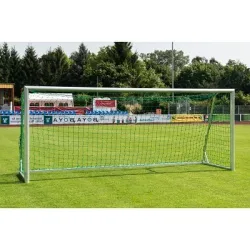 Sport-Thieme Kleinfeld-Fussballtor mit Netzbefestigung SimplyFix, frei stehend, vollverschweisst, 1,50 m
