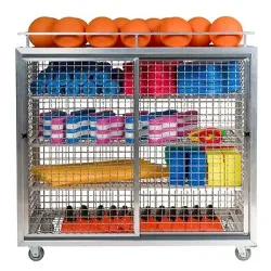 Sport-Thieme Gitterregalwagen 