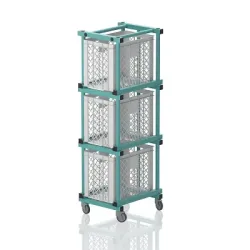 Sport-Thieme Regalwagen für Schwimmbad-Equipment 