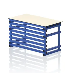 Sport-Thieme Schwimmbad-Schreibtisch by Vendiplas, Blau