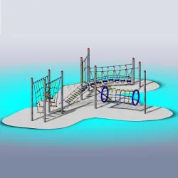 Huck Seilspielgeräte Vario-Kletterpark-Set 