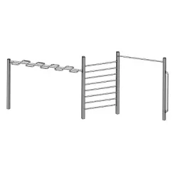 Playparc Calisthenics-Anlage 4FCIRCLE 