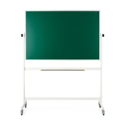 Sport-Thieme Drehgestelltafel, Beidseitig Kreidetafel, 150x100 cm