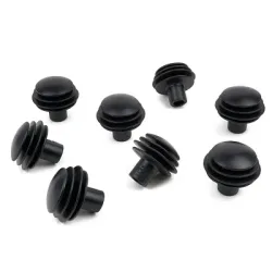 Sportime Abdeckkappen-Set für Kickerstangen, 13 mm