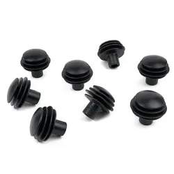 Sportime Abdeckkappen-Set für Kickerstangen, 13 mm