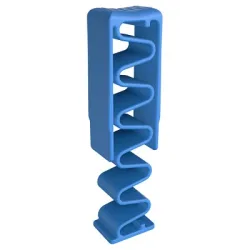 Tirock Druckfeder für Ti-Hand Fingertrainer, Blau, Medium