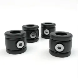 Sportime Stellringe für 16 mm Torwartstangen, 4er Set