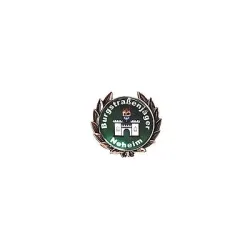 Pin mit Kranz, Kranz Bronze
