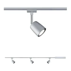 Paulmann Hochvolt-Schienensystem-Leuchte URail GU10 30 W LED Chrom, Chrom (matt)