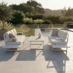 Gartenlounge Tilly 3-teilig  288,5/70/74 cm 