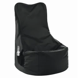 Sitzsack Schwarz/nylon Schwarz Textil 