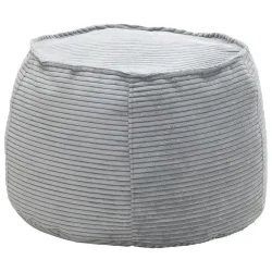 Hocker Lucylla In Grau Grau Textil 