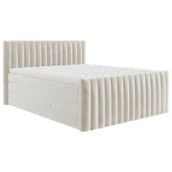 Boxspringbett Simon In Beige Ca. 180x200cm 180/200 cm Beige 