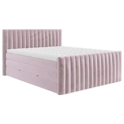 Boxpspringbett Simon In Flieder Ca. 180x200cm 180/200 cm Flieder 