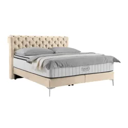 Boxspringbett Queen In Sahara Ca. 180x200cm 180/200 cm Sahara 
