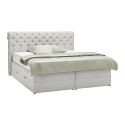 Boxspringbett Belano Grau Ca. 160x200cm 160/200 cm Grau 