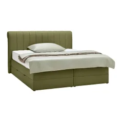 Boxspringbett Belano Grün Ca. 160x200cm 160/200 cm Grün 