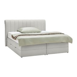Boxspringbett Belano Hellgrau Ca. 200x200cm 200/200 cm Hellgrau 