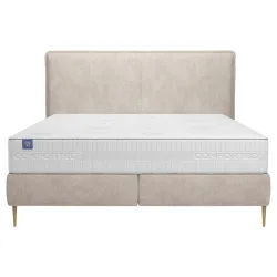 Boxspringbett Positano 160/200 cm Beige 