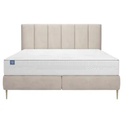 Boxspringbett Positano 160/200 cm Beige 