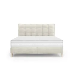 Boxspringbett Portofino 160/200 cm Creme 