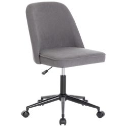 Drehstuhl Beetle Grau/schwarz Cord Grau, Schwarz 