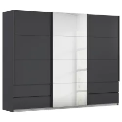 Schwebetürenschrank Elara In Grau 271/210/62 cm Grau 