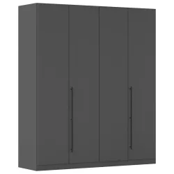 Kleiderschrank Safari Grau Grau 