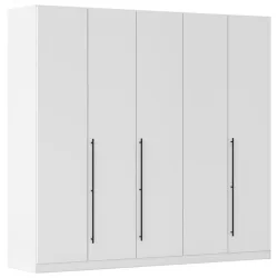 Kleiderschrank Safari -Based- Weiss 