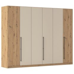 Kleiderschrank Safari Champagner/eiche Artisan Champagner, Eiche Artisan 