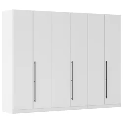 Kleiderschrank Safari Weiss Weiss 