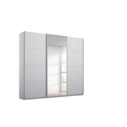 Schwebetürenschrank In Grau Ca. 271x229x62cm 271/229/62 cm Grau 