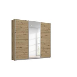 Schwebetürenschrank Kulmbach Eichefarben Ca. 203x229x62cm 203/229/62 cm Eichefarben 