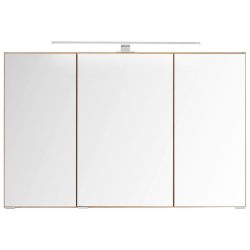 Spiegelschrank Florida Eichefarben Mit Led 100/64/20 cm 