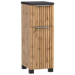 Unterschrank Jakarta Schwarz/eiche Wotan 30/79/35 cm 